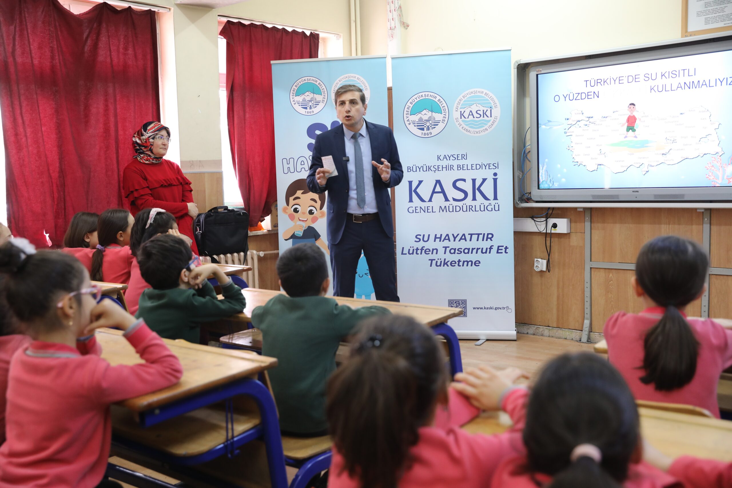 KASKİ, öğrencilere “Su Tasarrufu” eğitimi verdi
