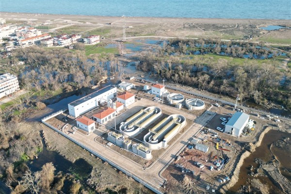 Karacabey Yeniköy Atık Su Arıtma Tesisi inşaatı devam ediyor