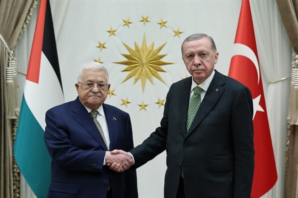 Cumhurbaşkanı Erdoğan, Filistin Devlet Başkanı Abbas ile görüştü