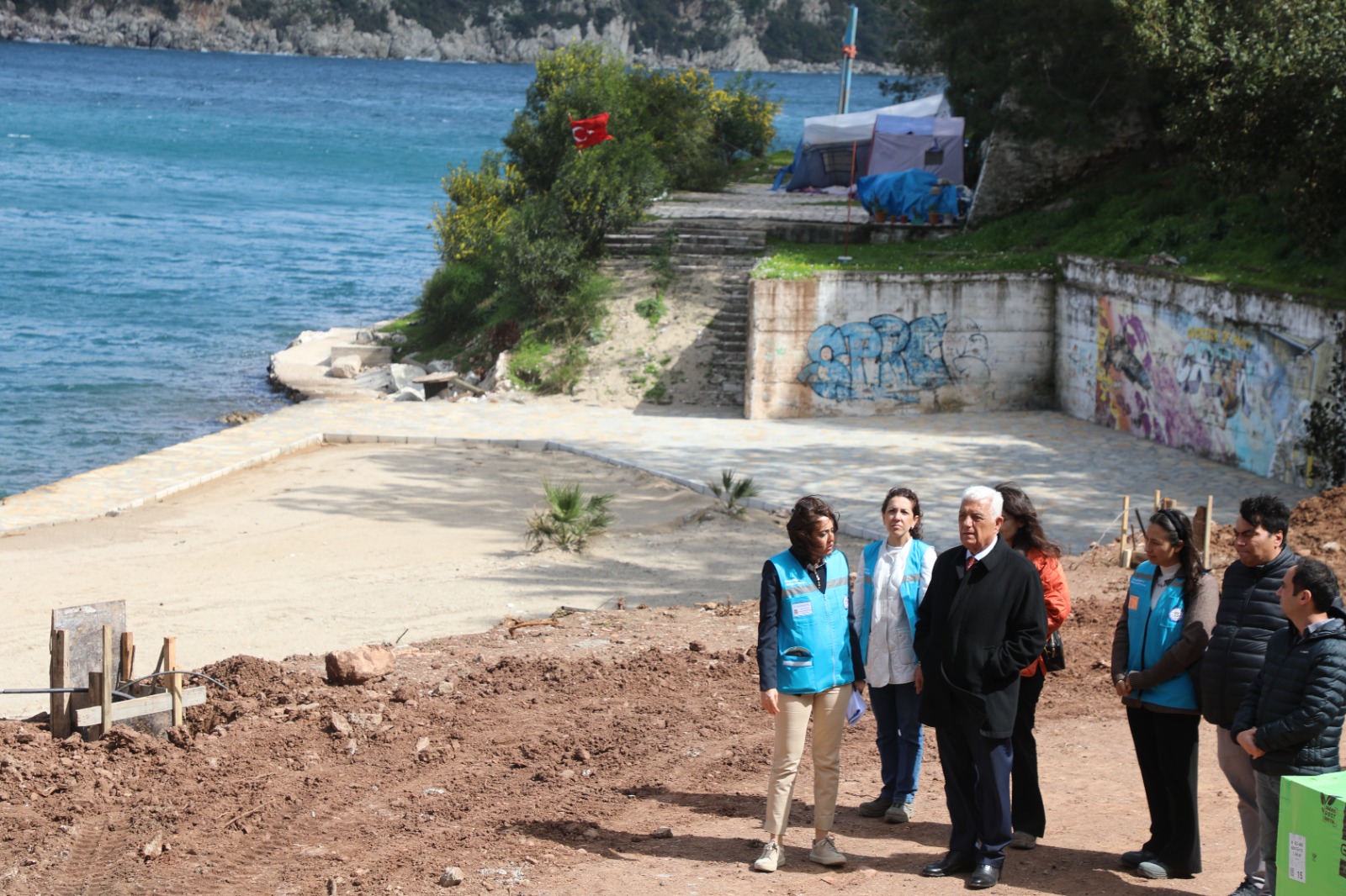 Başkan Gürün, İçmeler Hizmet İçi Eğitim Tesisi’ndeki çalışmaları inceledi