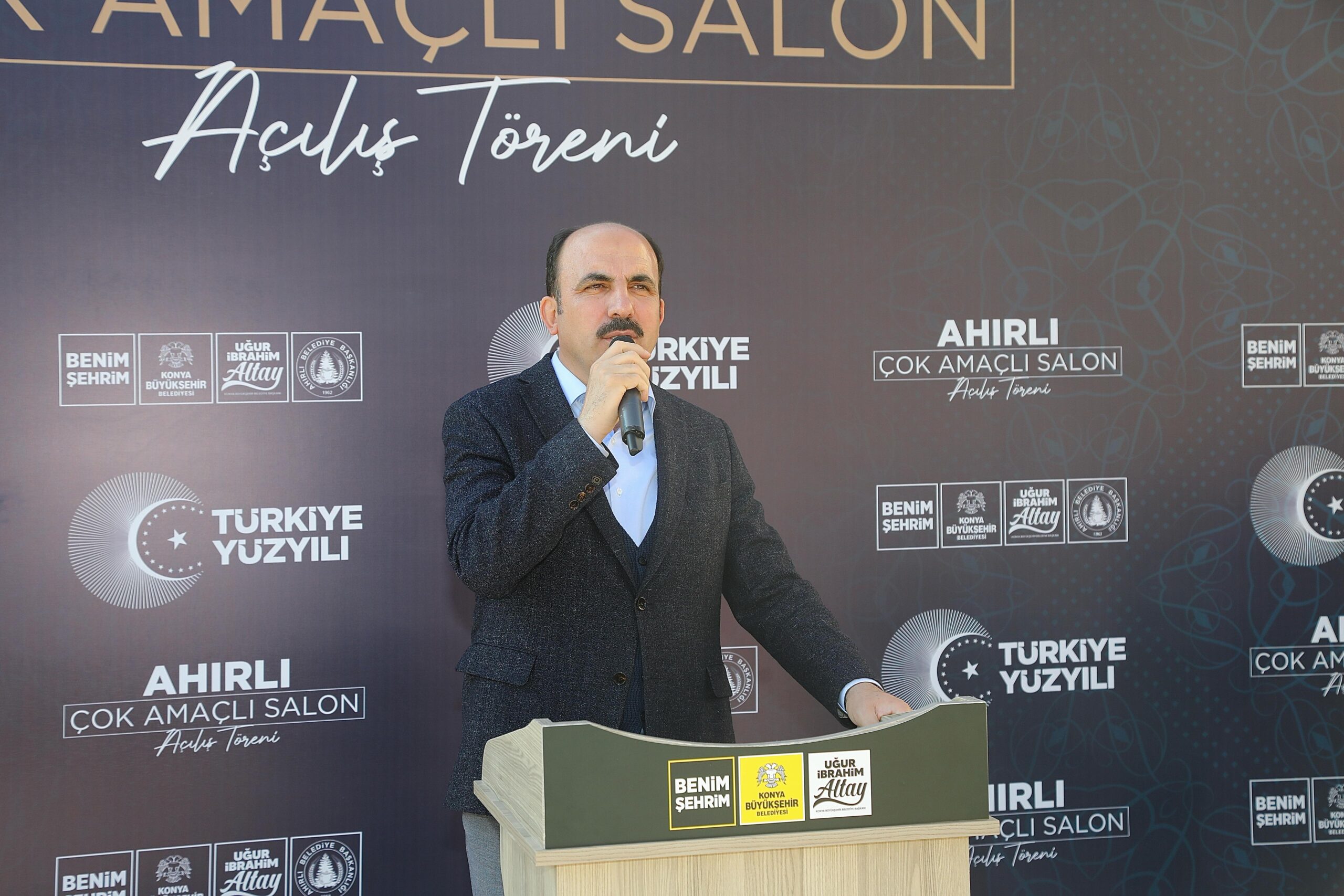 Konya’da Ahırlı Çok Amaçlı Salon’un açılışı yapıldı