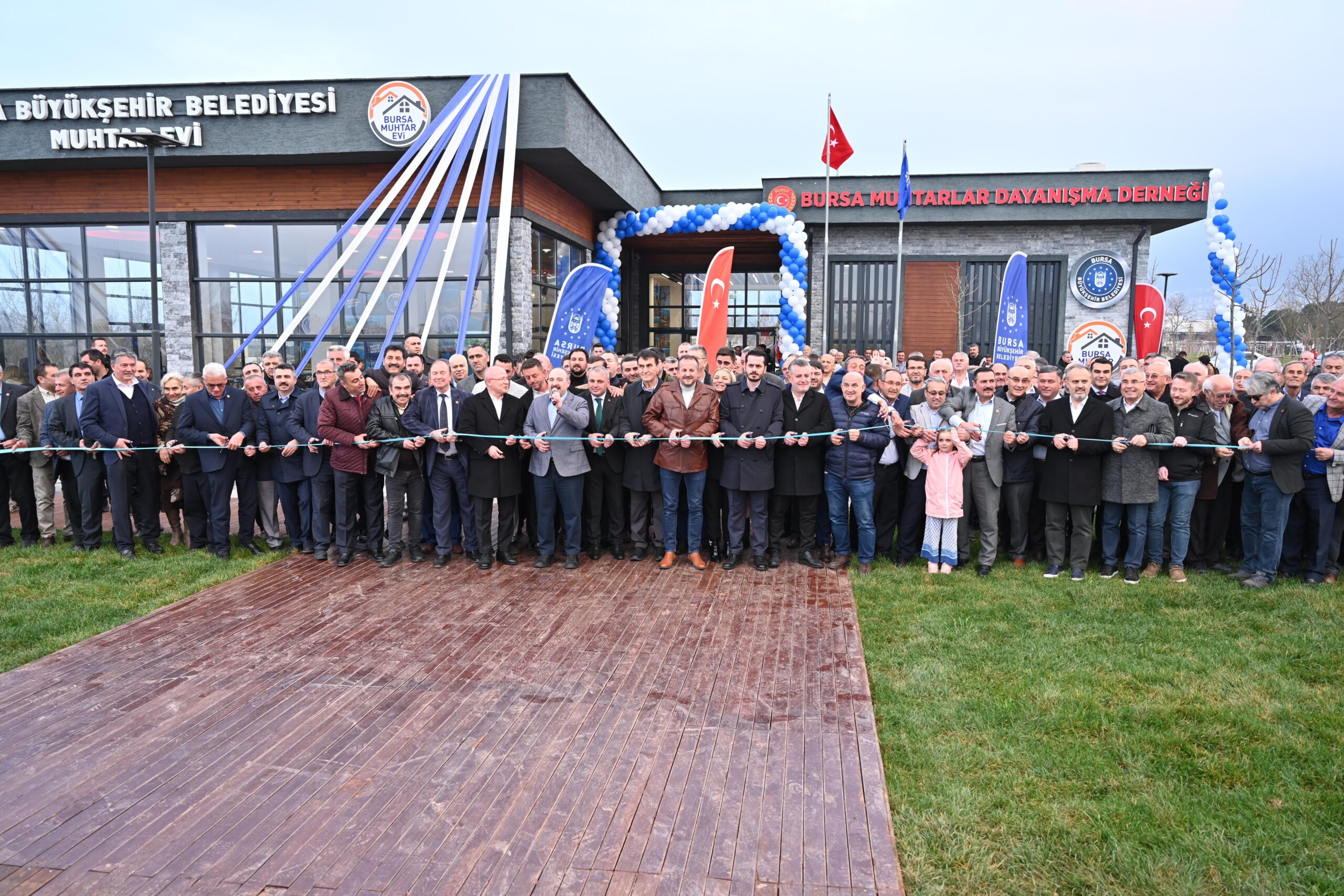 ”Bursa Muhtar Evi”, düzenlenen törenle hizmete açıldı