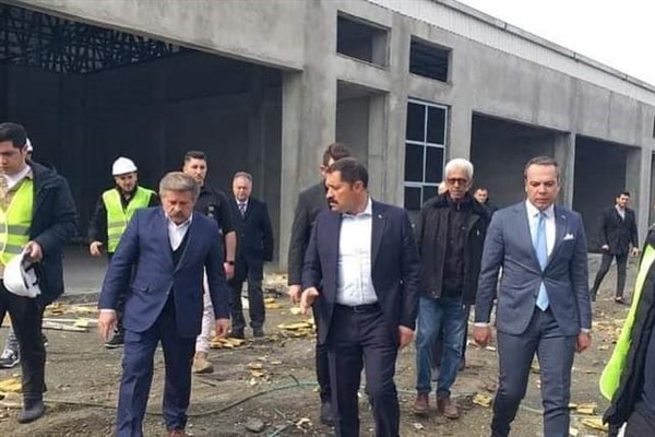 Hatay Valisi Masatlı, Erzin Sanayi Sitesi çalışmalarını inceledi