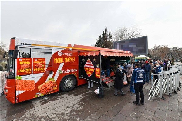 Başkent Mobil Market ile uygun fiyatlı et satışı başlıyor