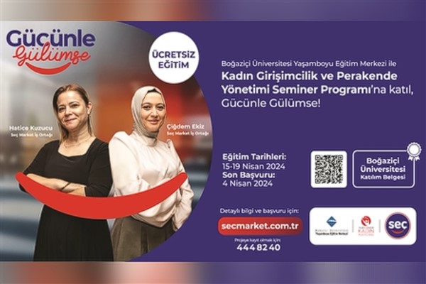Seç Market, kadın girişimcileri “Gücünle Gülümse” projesiyle destekliyor