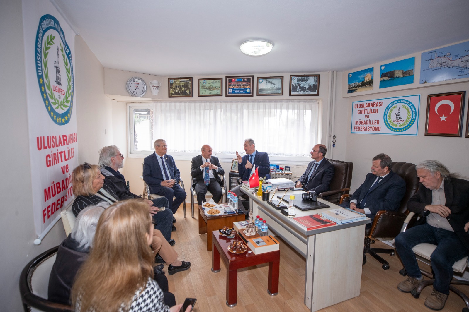 Başkan Soyer’den UGİMFED’e ziyaret