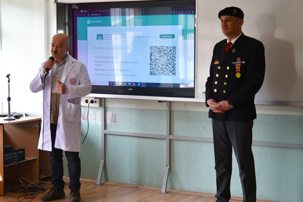 Cumhuriyet Lisesi’nde ‘Çanakkale ve Şehitlik’ söyleşisi