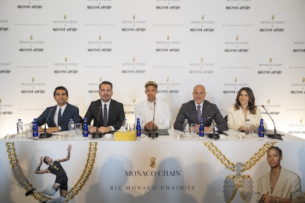 Monaco Chain by Sözer’in “altın zincir koleksiyonu”, Melissa Vargas ile uçuşa geçecek