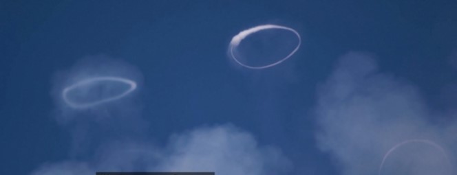 Etna’da büyüleyici bir fenomen: Mükemmel “duman halkaları”
