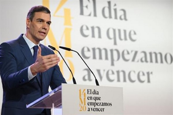 Sanchez, Suudi Arabistan Veliaht Prensi Bin Selman ile görüştü