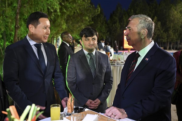 Başkan Yavaş, büyükelçi ve misyon şefleri için resepsiyon düzenledi