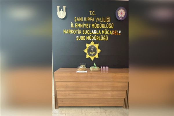 Şanlıurfa’da uyuşturucu operasyonu