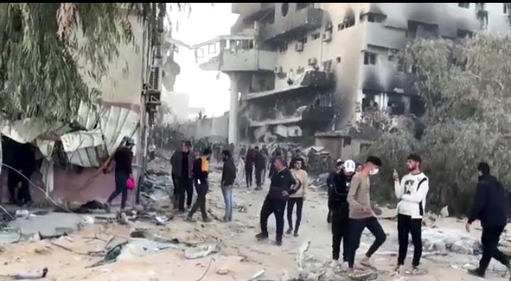 DSÖ: Gazze’deki Şifa Hastanesi artık kullanılamaz