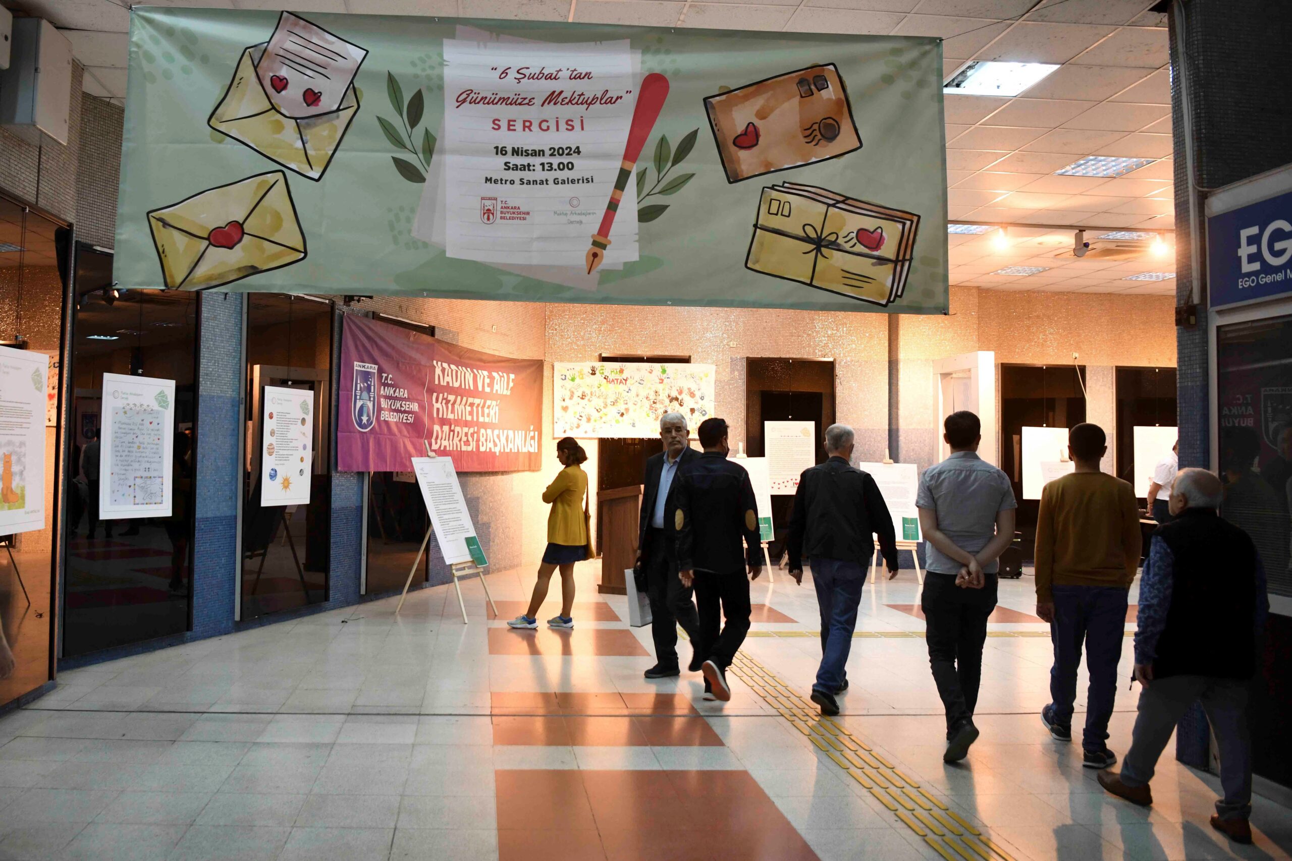 “6 Şubat’tan Günümüze Mektuplar” Başkentlilerle buluştu