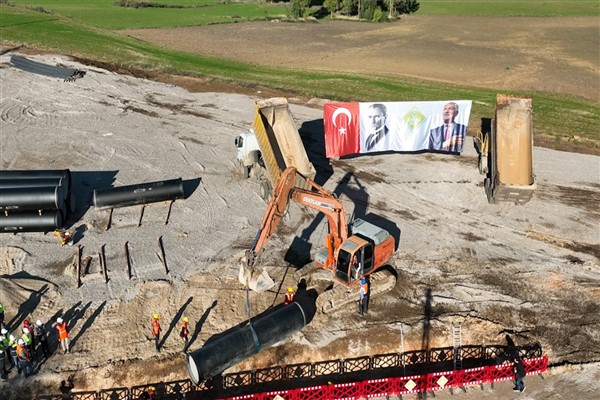 Yedigöze İçme Suyu Arıtma Tesisi’nin yapımı devam ediyor