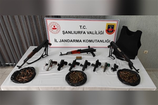 Şanlıurfa’da ruhsatsız silah operasyonu