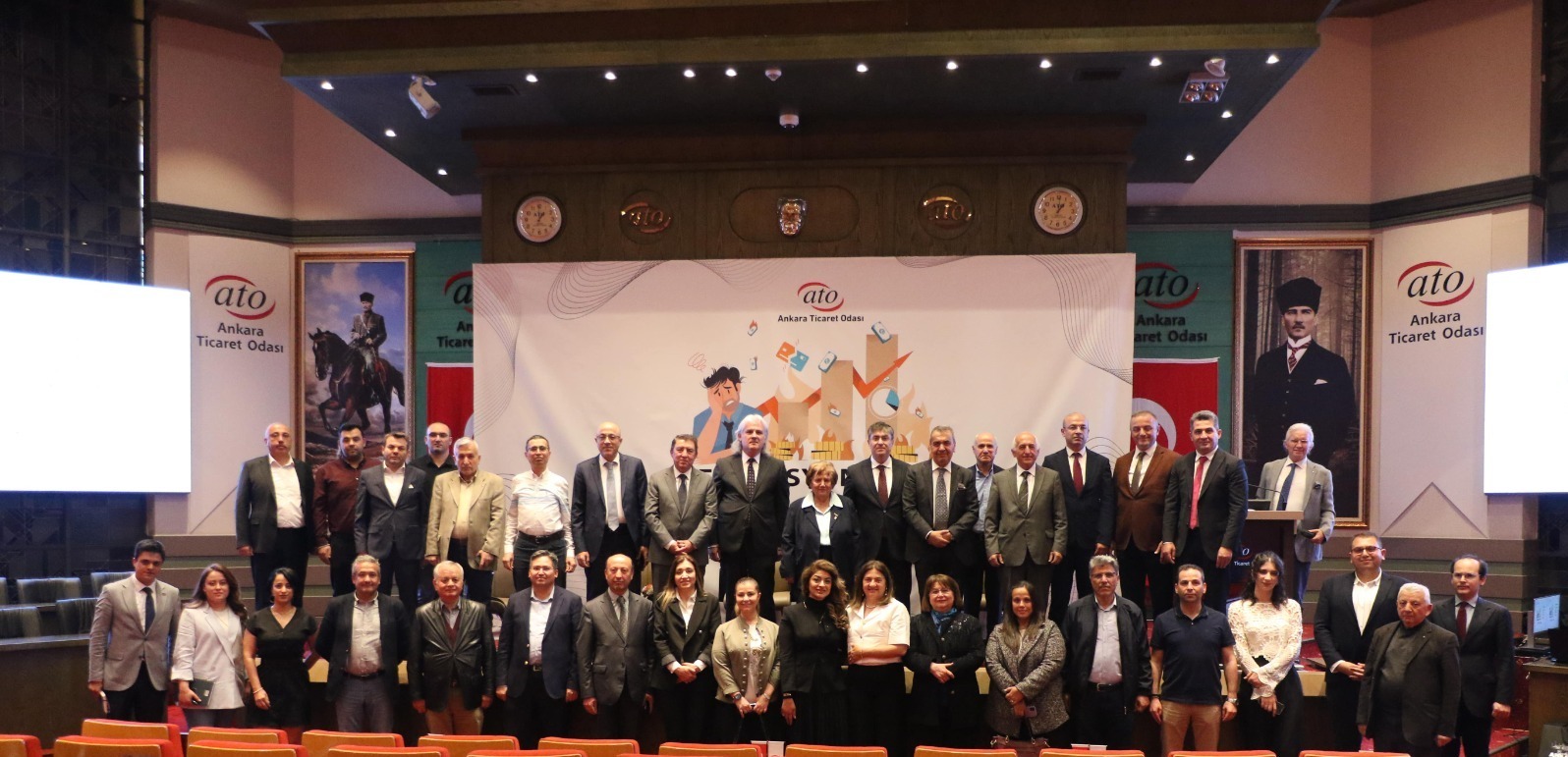 “ENFLASYON DÜZELTMESİ ENFLASYON MUHASEBESİ MİDİR?” PANELİ ATO EV SAHİPLİĞİNDE YAPILDI.