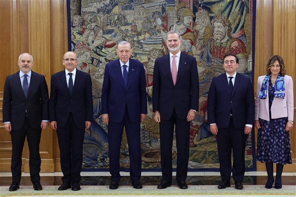 Cumhurbaşkanı Erdoğan, İspanya Kralı VI. Felipe ile görüştü