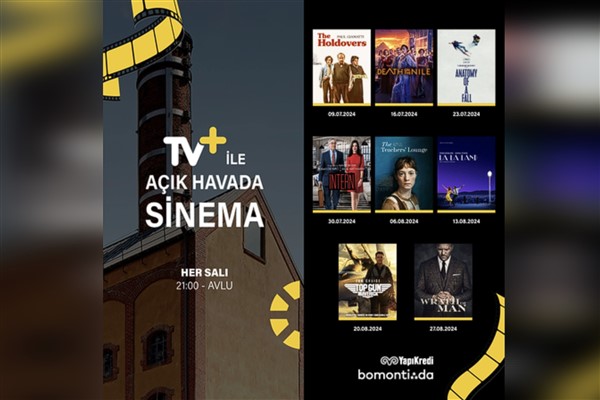 Yazın coşkusu TV+’la  açık hava sinemasında yaşanacak