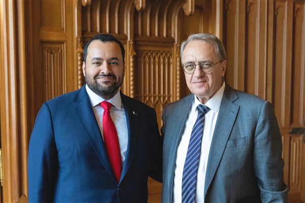 Katar Devlet Bakanı Al Khulaifi, Rusya Dışişleri Bakan Yardımcısı Bogdanov ile görüştü