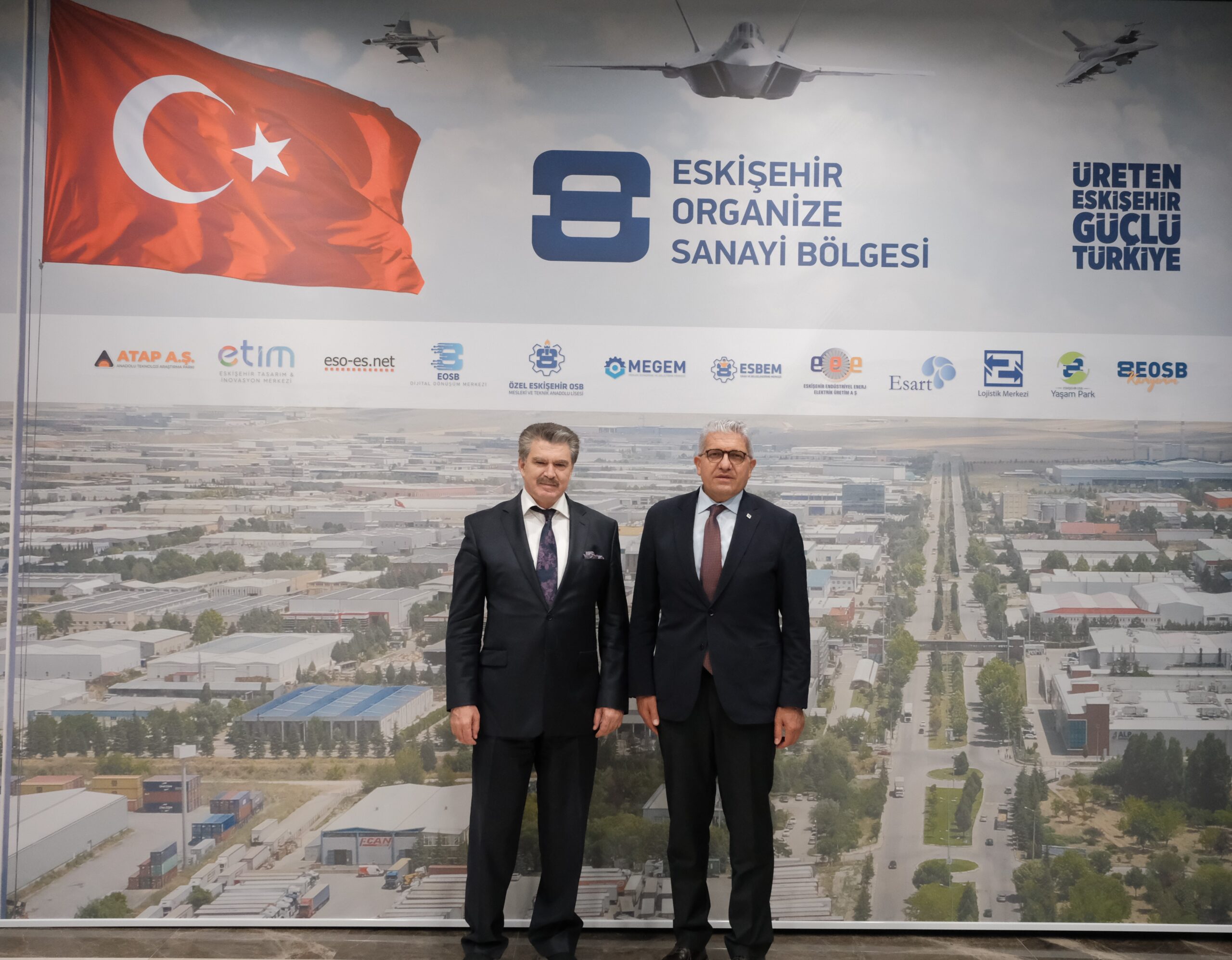 Odunpazarı Kaymakamı Ulu’dan EOSB Başkanı Küpeli’ye Ziyaret