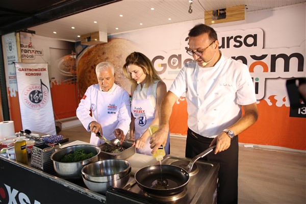 Başkan Bozbey, ‘Gastronomi Tırı’na konuk oldu