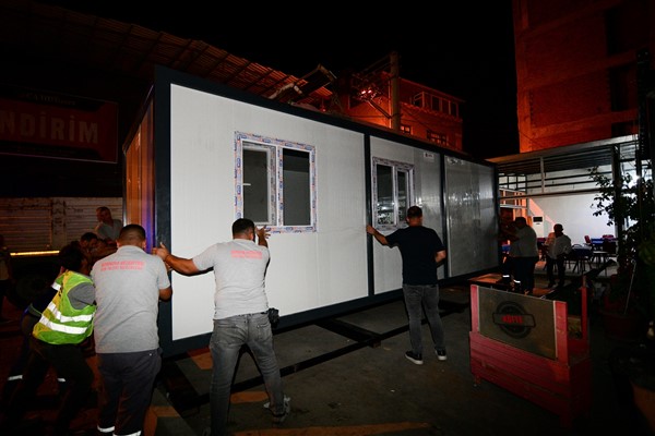 Bornova Kemalpaşa Caddesi’nde zabıta karakolu kuruldu