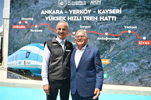 Büyükkılıç: Ankara-Kayseri arasında çok daha konforlu ulaşım imkanına kavuşacağız