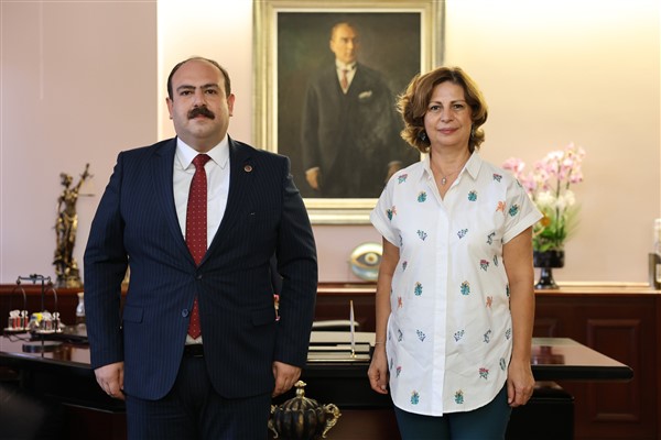 İnönü ve Han belediye başkanlarından Başkan Ünlüce’ye ziyaret