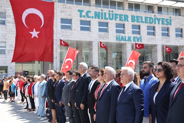 30 Ağustos Zafer Bayramı, Nilüfer’de düzenlenen törenle kutlandı