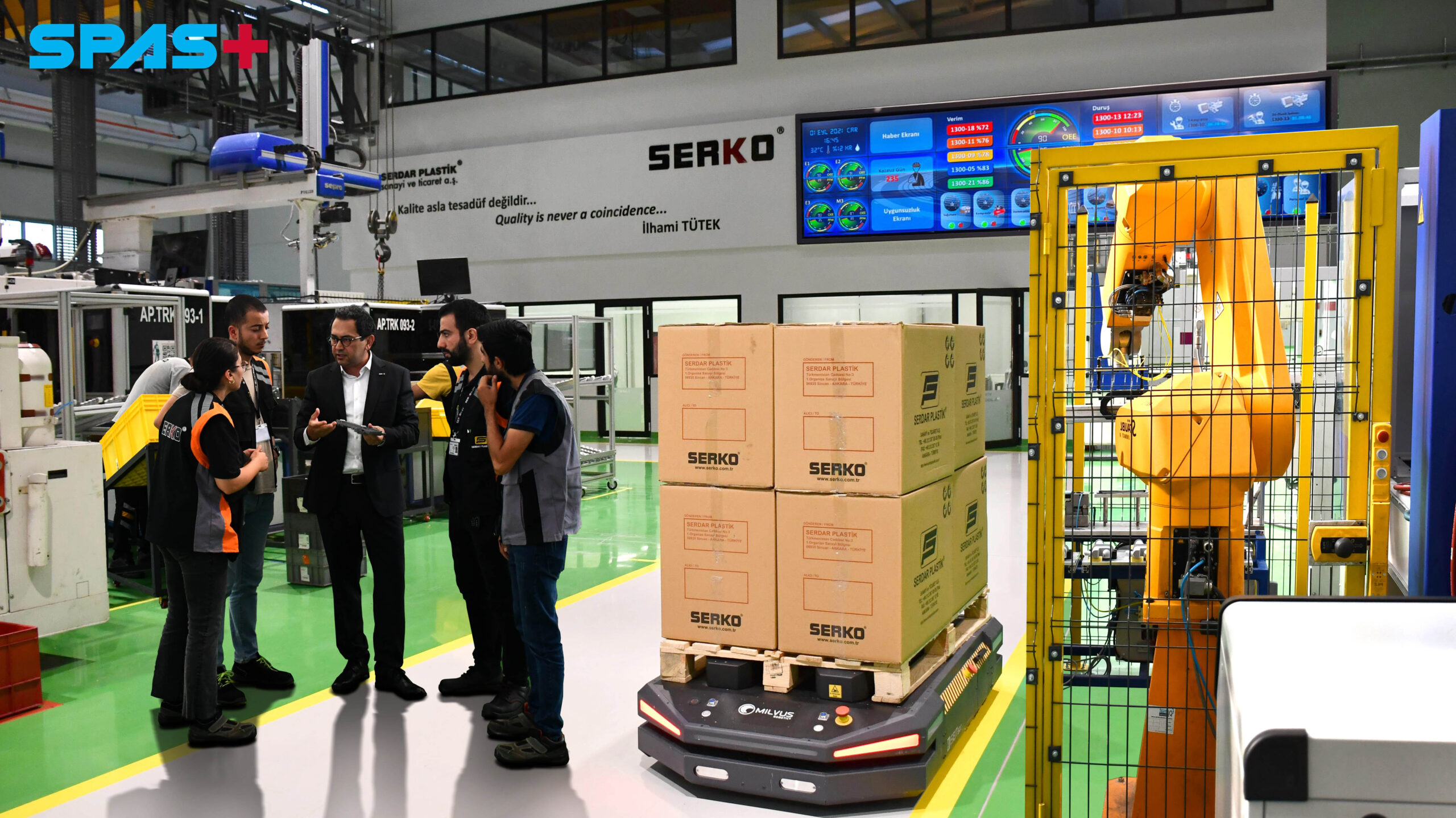 Serdar Plastik, SPAS+ Dijital Yükseltme Projesi ile Geleceğin Üretim Takip Teknolojisine Öncülük Ediyor