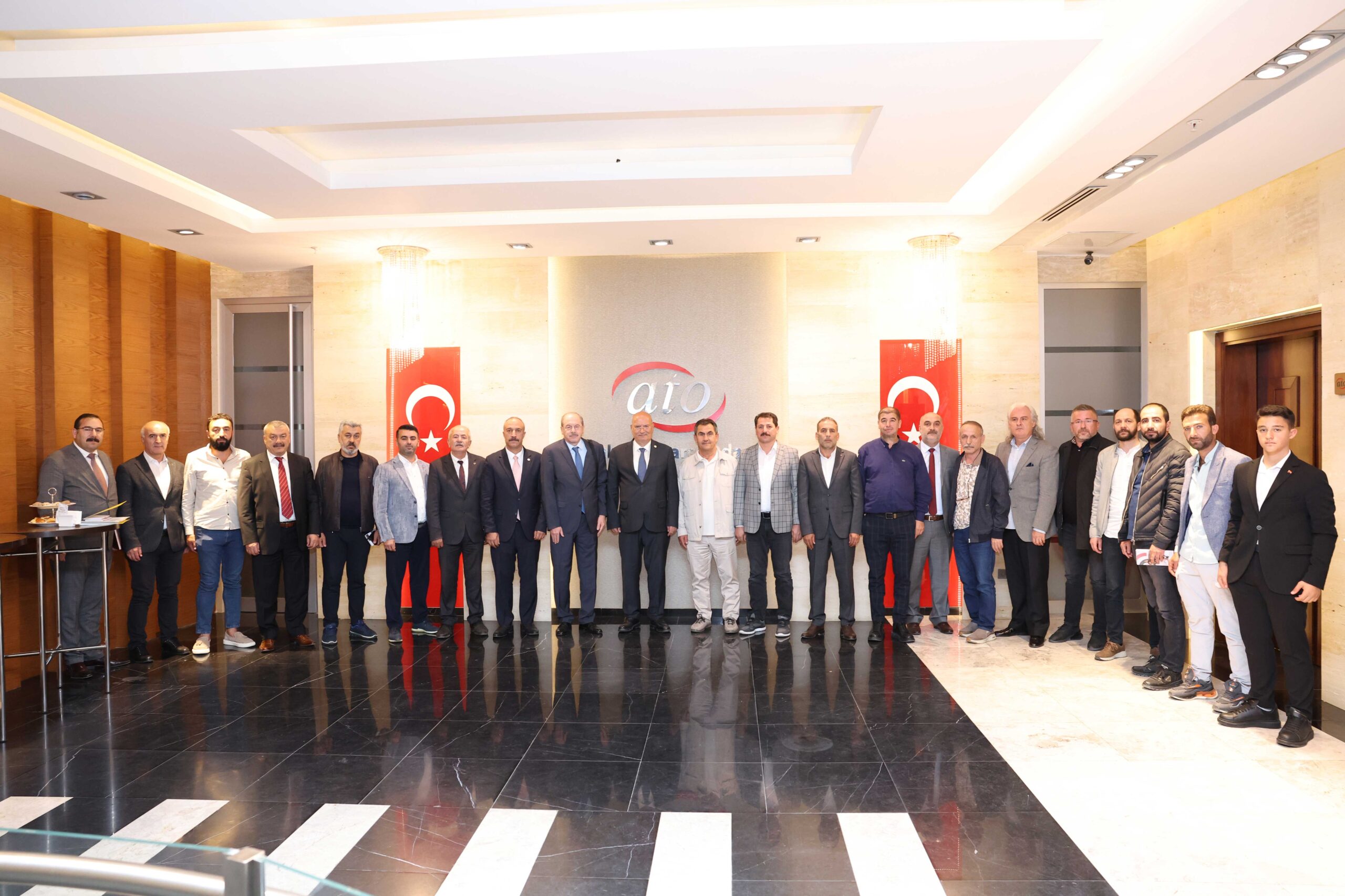 Doğal Taş, Mermer ve Hazır Beton Sektörünün Sorunları ATO’da Masaya Yatırıldı