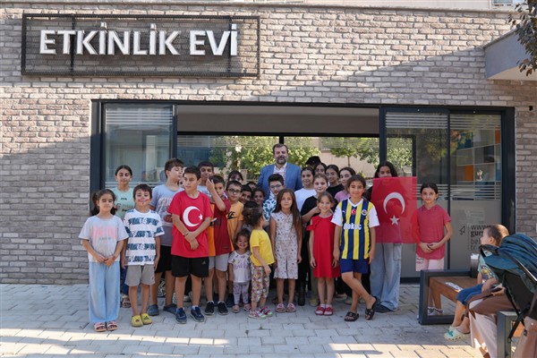 Gürsu’daki Etkinlik Evi çocukları ağırlamaya devam ediyor
