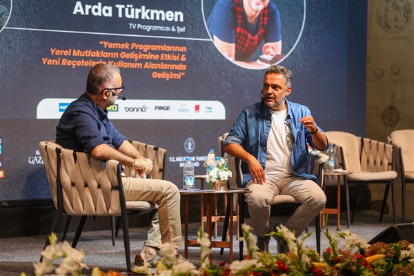GastroANTEP Kültür Yolu Festivali kapsamında söyleşi yapıldı