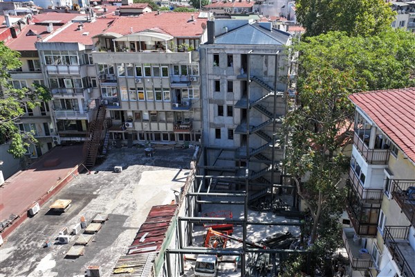 İBB, Caferağa Yükseköğrenim Erkek Öğrenci Yurdu’nun yapım çalışmalarını sürdürüyor
