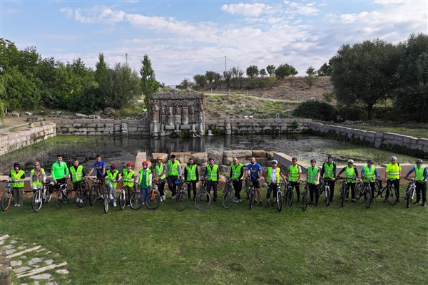 Konya’da vatandaşlar doğayı bisiklet turlarıyla keşfediyor