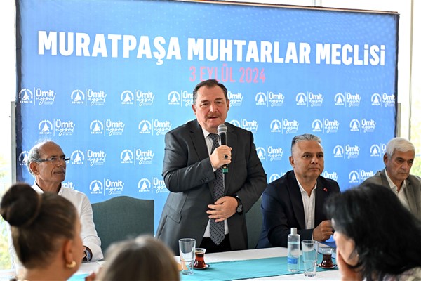 Muratpaşa Muhtarlar Meclisi toplantısı yapıldı