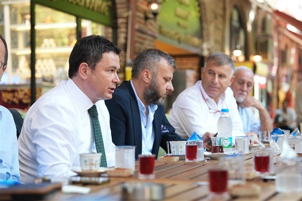 Osmangazi Belediye Başkanı Aydın’ın esnaf ziyareti