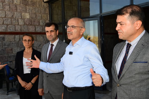 Başkan Er’den Arslantepe Höyüğü Tanıtım ve Karşılama Merkezi’nde inceleme