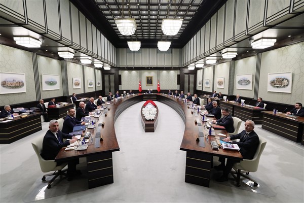 Cumhurbaşkanlığı Kabinesi toplandı