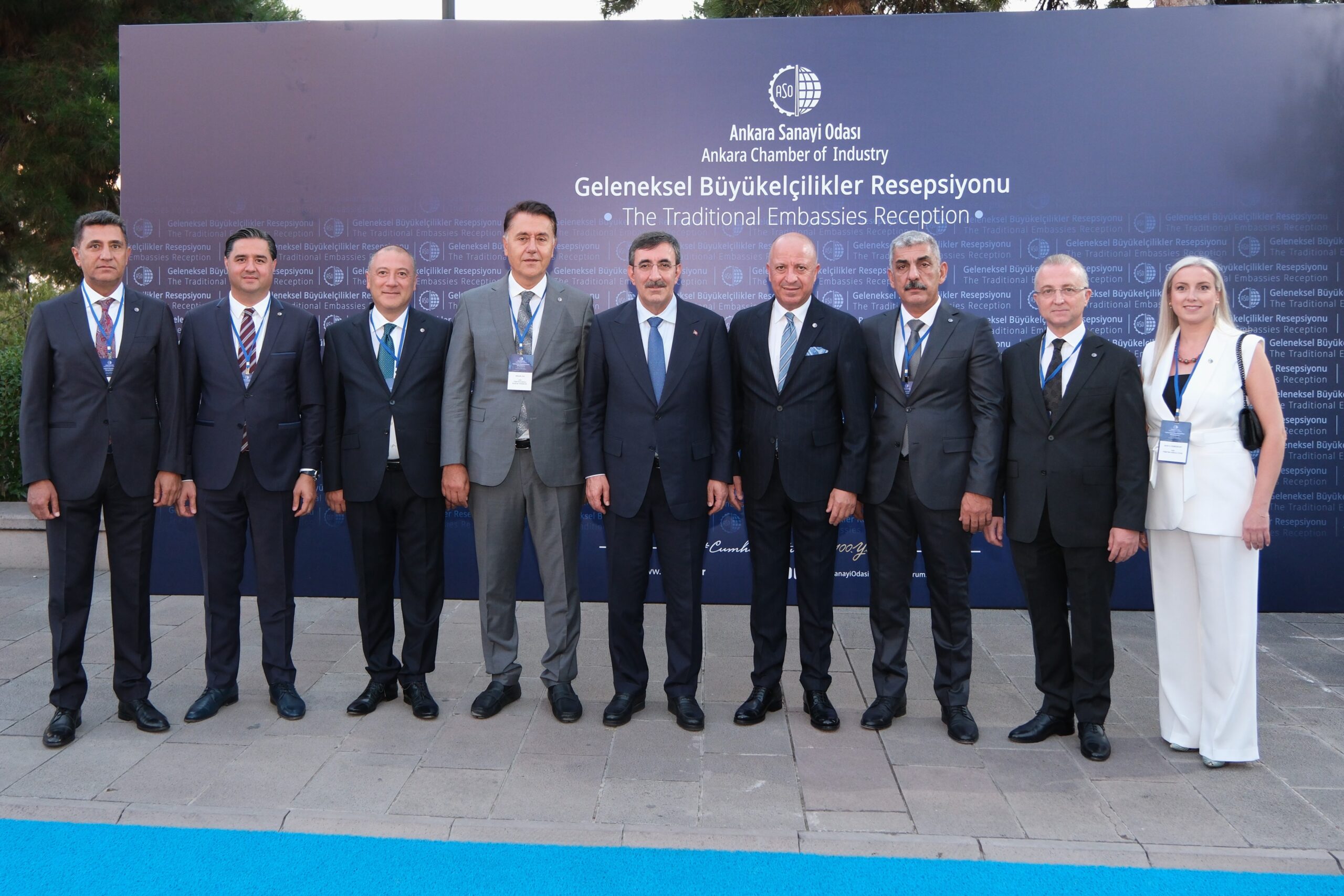 Ankara Sanayi Odası’nın Geleneksel Büyükelçilikler Resepsiyonu: Cumhurbaşkanı Yardımcısı Cevdet Yılmaz’ın Katılımıyla Gerçekleşti