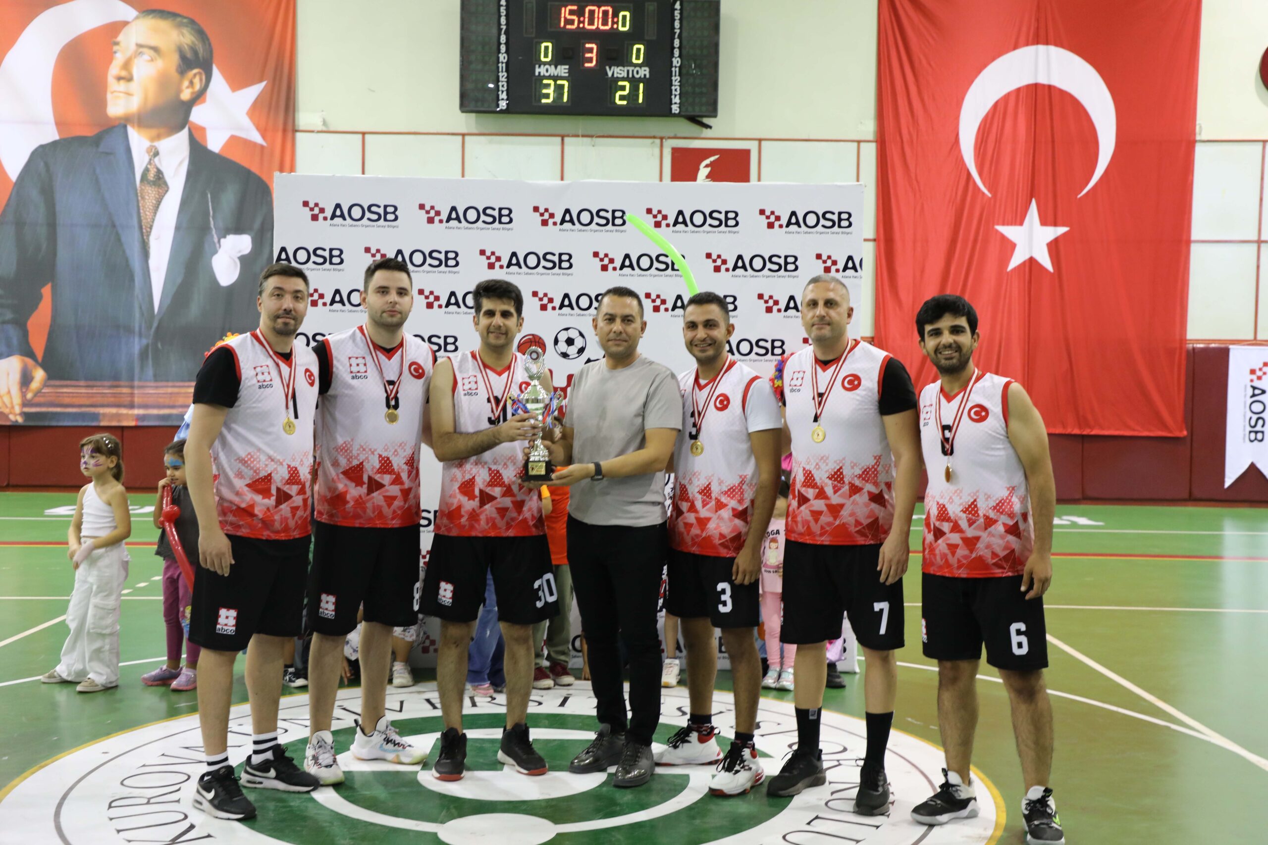 AOSB Spor Şenliği Basketbol Turnuvası Sonuçlandı