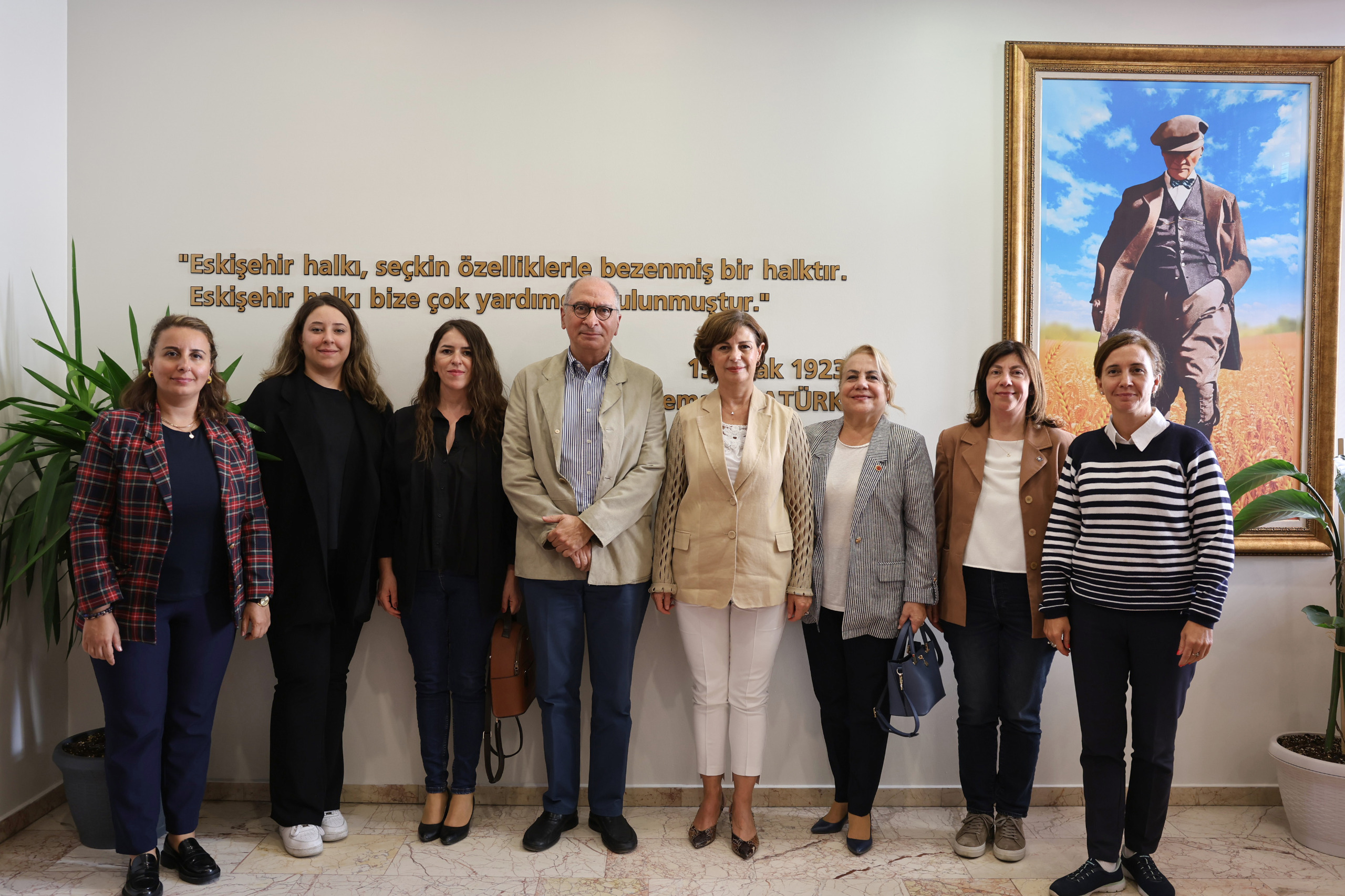 CEİD Yönetimi, Başkan Ünlüce’yi ziyaret etti