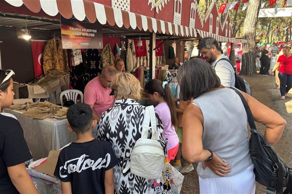 Yalova Belediyesi, Türkmen ve Yörük Festivali’nde stant açtı