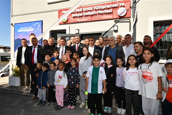 Osmangazi’de Mehmet Akif Hizmet Binası hizmete açıldı