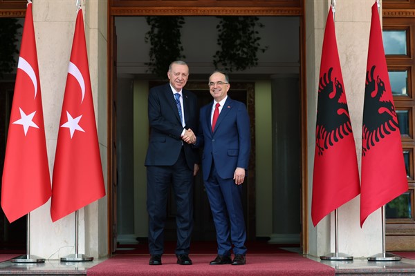 Cumhurbaşkanı Erdoğan Arnavutluk’ta