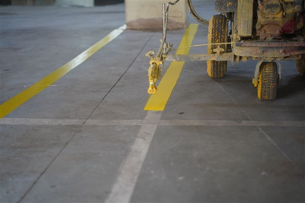 Orhangazi’deki kapalı pazaryerinin otoparkında yenileme çalışması