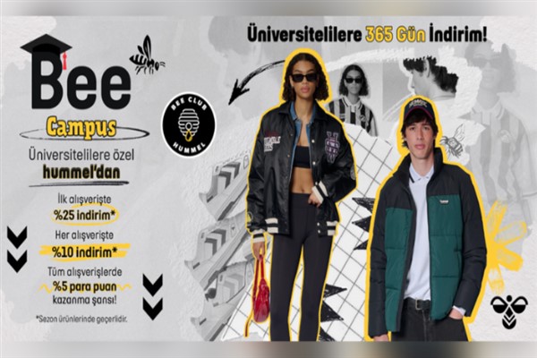 hummel’dan Bee Campus üyelerine özel fırsatlar