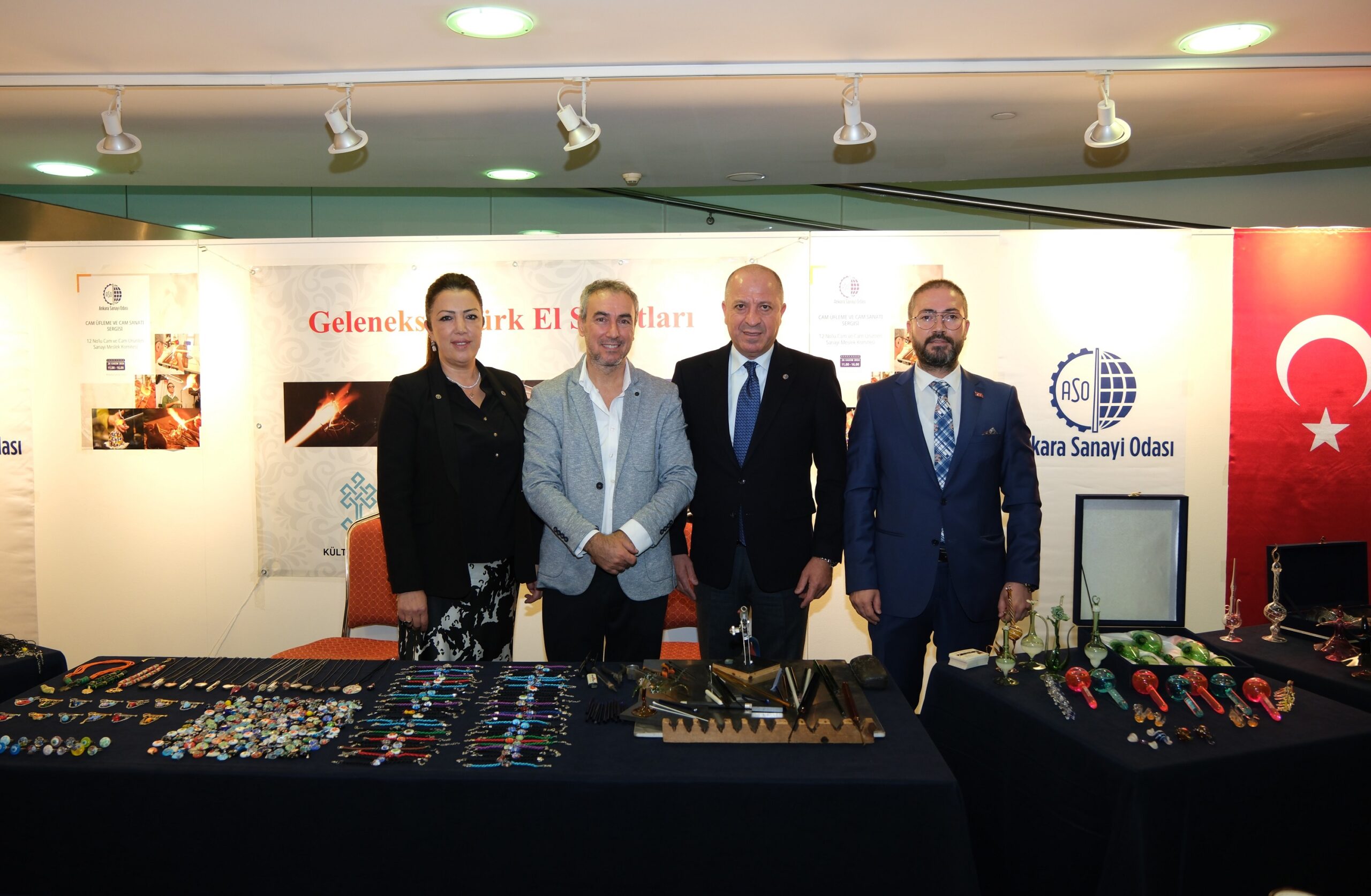 ASO’da Sanayi ve Sanat Buluştu: “Cam Üfleme ve Cam Sanatı Sergisi” Açıldı