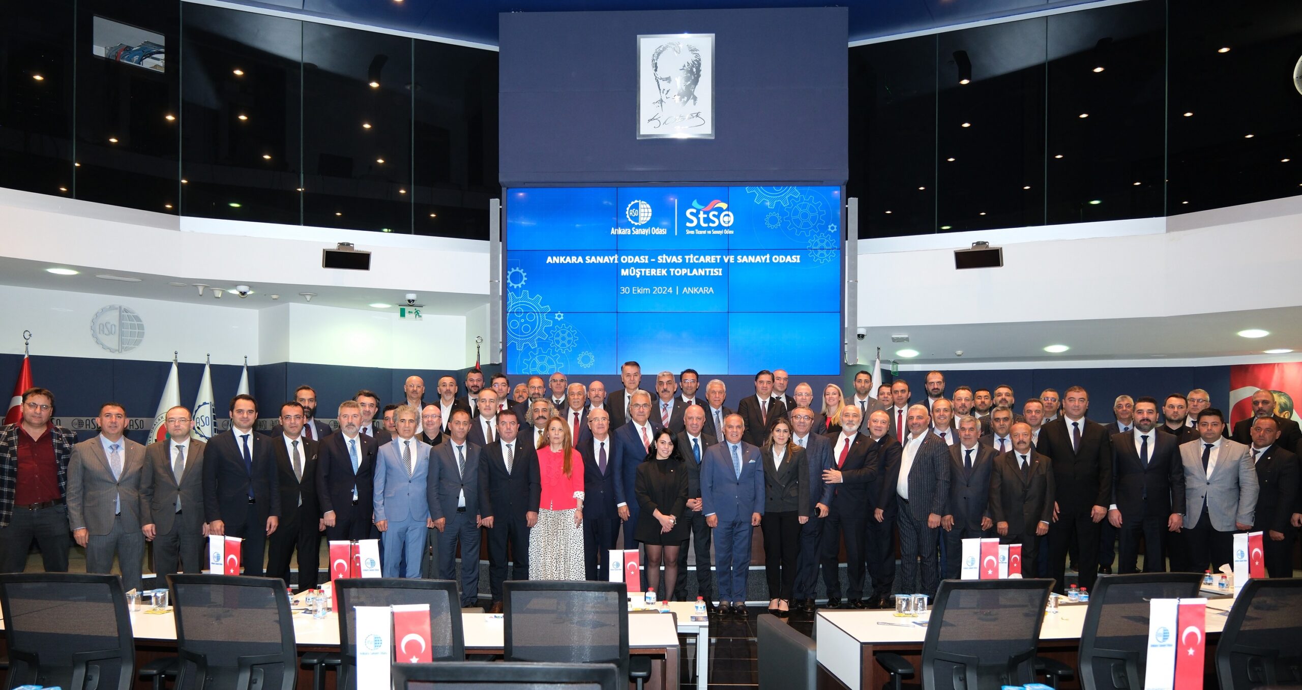 Ankara ve Sivas İş Dünyası ASO’da Buluştu
